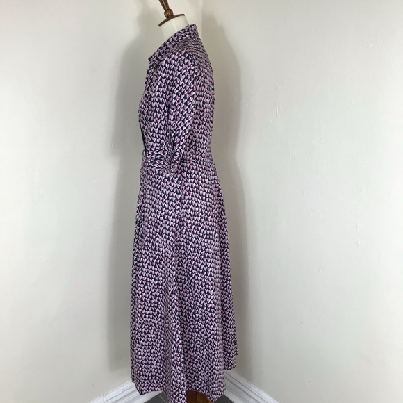 Barney’s heart print wrap dress - Picture 7 of 11
